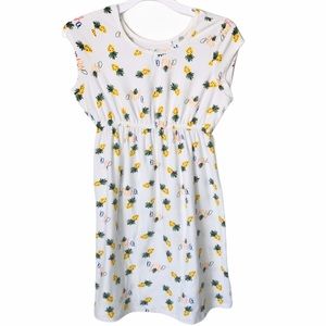Jessica Simpson Girls Summer Pineapple Dress L